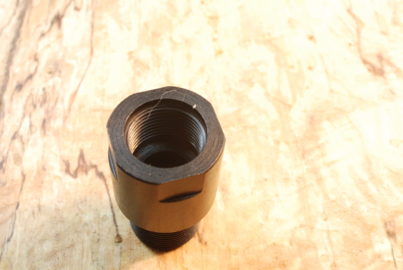 14 mm x 1 LH (female) to 5/8"24 (male) Barrel Adapter Thread Converter