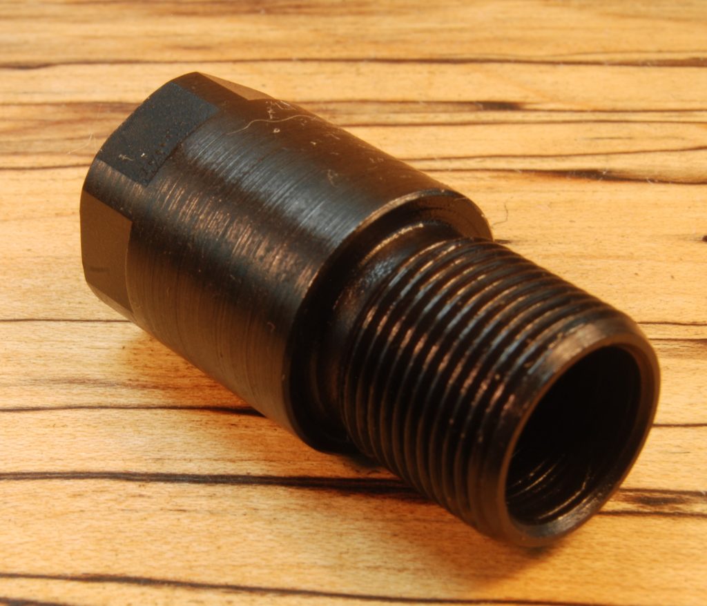 M14×1 LH (female) to .578″×28 RH (male) Thread Adapter – SKU#142 ...