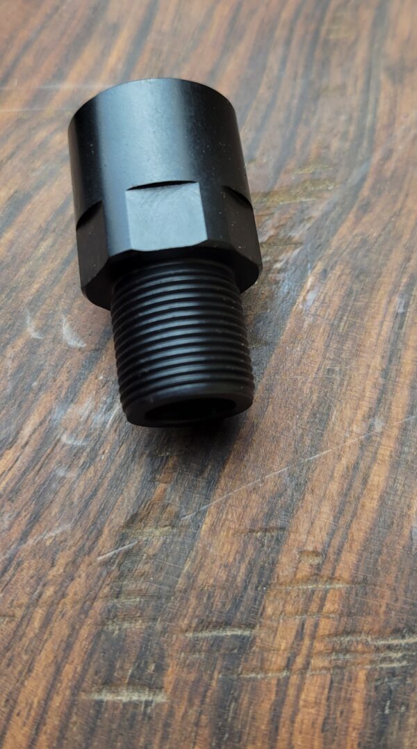 M15×1 RH (female) to 5/8″×24 RH (male) Thread Adapter With Longer ...