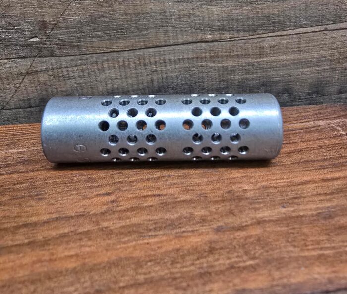 7/16"×28 RH STAINLESS Classic Muzzle Brake / Compensator [FOR: .6.5-7mm, 0.625" OD] - SKU#7145