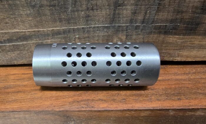 11/16x24 RH STAINLESS Classic Muzzle Brake / Compensator [FOR: .45-70 caliber, 0.810" OD] - SKU#7611 - Image 2