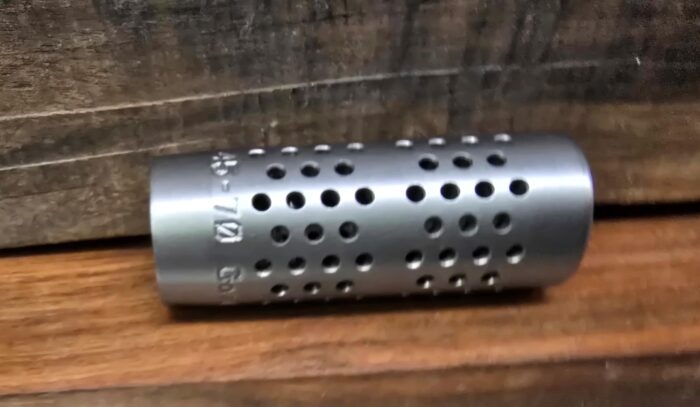 11/16x24 RH STAINLESS Classic Muzzle Brake / Compensator [FOR: .45-70 caliber, 0.810" OD] - SKU#7611 - Image 3